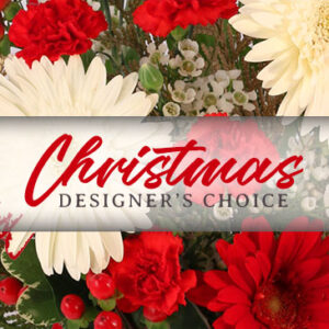 Christmas Designer's Choice Flower Arrangement