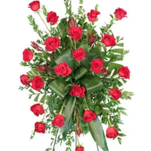Crimson Departure Standing Spray