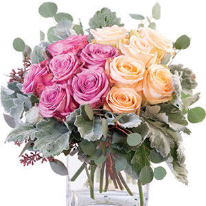 Peaceful & Peach Floral Design