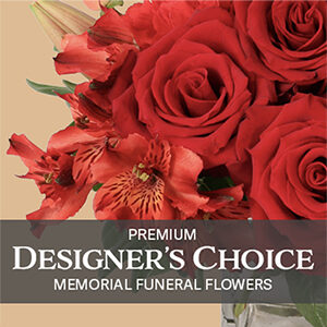 Premium Memorial Flowers Premium Designer's Choice