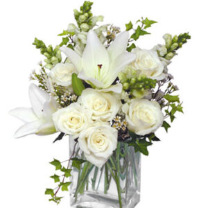 Wonderful White Bouquet of Flowers